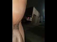 Butt ass naked driving & walking through the complex - Screenshot 10 of 16 - Big Cock