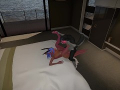 Finn getting himself some dragon pussy. Animated by: Jastrow_Illusions