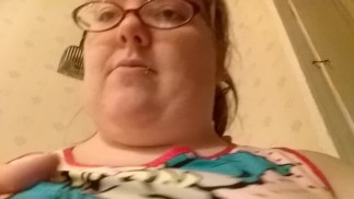 Thumbnail Me doing a little boob play