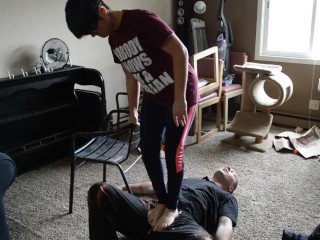 TSM - Rainy tries Trampling for the first Time