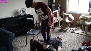 TSM - Rainy tries trampling for the first time