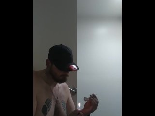 Naked blowing clouds