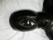 Preview 4 of Miss Perversion, Teased & Breath Controlled in a Latex!