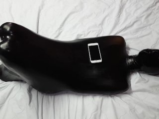 Miss Perversion, Teased_& Breath Controlled in a Latex!