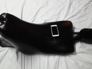 Miss Perversion, Teased_& Breath Controlled in a Latex!