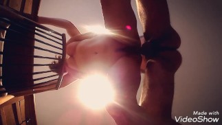 Große Titten MILF bekommt tiefen Doggy-Style-Fick - Lauter hausgemachter Amateur-Orgasmus