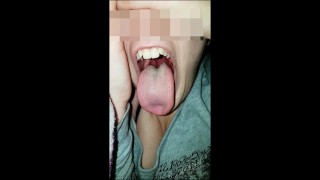 Girl Tongue & Mouth