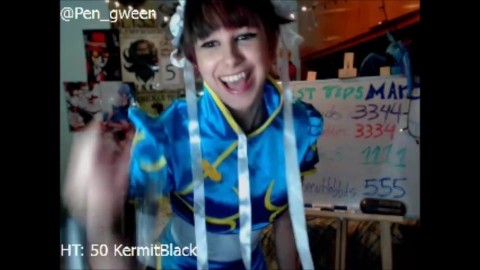 Gween Black Compilation - First Year of Camming