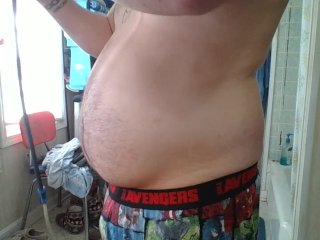chubby, body expansion, amateur, solo male