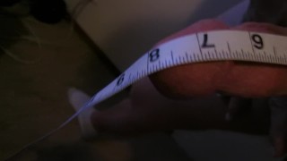 Measurement Of The White Dick 8 By 6 Inches