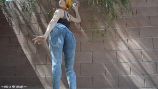 Reminisce About My Very First Jeans Fetish Clip