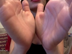 Sophia Smith Hand Worship and Spit