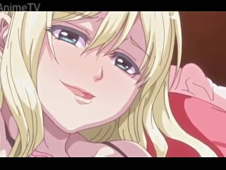 Sexy hot blonde drowns in_pleasure