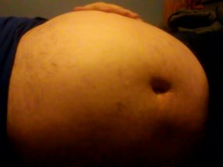 belly stuffing, fat guy, verified amateurs, solo male