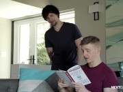 Preview 2 of NextDoorRaw I Barebacked My Step Brother For The First Time Today