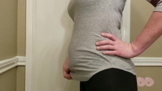 Sichtbares Aufblasen der Luft