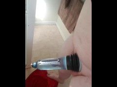 PENIS ENLARGEMENT with a bathmate (results)