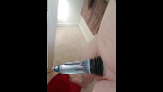 PENIS ENLARGEMENT with a bathmate (results)