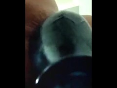 Big plug pushed out after a days work