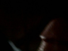 Close up BJ and Cum Spill