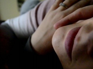 couple, blowjob, fetish, lips