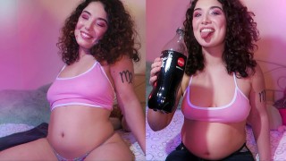 Coke and Mentos Bloat in Tight Jeans - Burping a Lot! - HEADPHONES ...