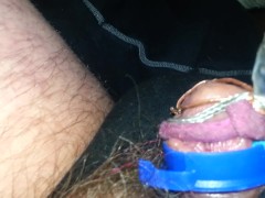 Electro my tiny penis plz humiliate it make fun of it