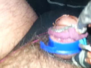 tiny penis, small cock, fetish, electro