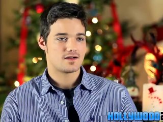 Krys Perez and Brice Carson in real life behind the scenes