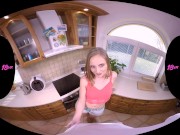 Preview 1 of 18VR.com Brunette Teen Lady Bug Wants Your Cock In Her Ass