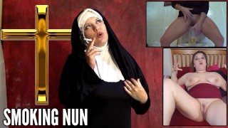 Webcam Pussy Heels And Smoking Nun Pissing Cup Bukkake A First-Time Tale