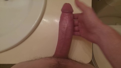 Slapping my cock until it gets hard