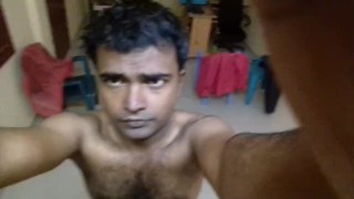 Desi Indiano Masculino Selfie Vídeo 147