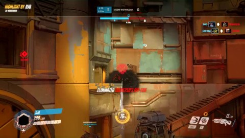 Overwatch Widowmaker dominates junkrat