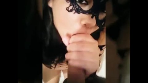 sloppy Latina blowjob