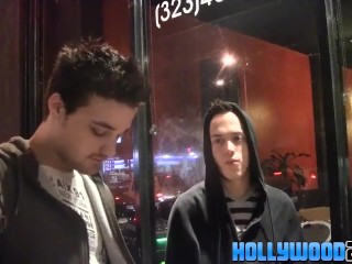 Hot and naughty twinks in real life at a pub in the city