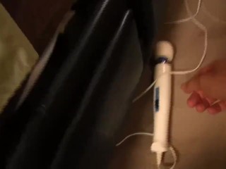 Screen Capture of Video Titled: Step mom's vibrator.