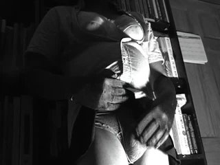 Kitty in black & white