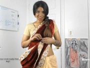 Preview 3 of HornySouth Indian sister in law roleplay in Tamil with subs