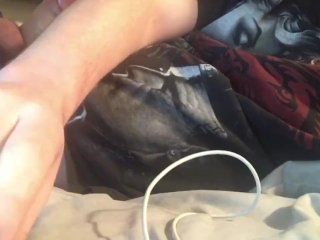 I was so Fucking HARD! Cum in Shotglass CEI, I don't follow through :(