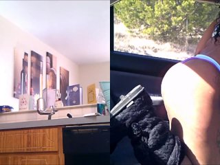 Double screen twerking to Priceless Da Roc- Yiken