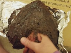 Romancing My Chocolate Heart-Shaped Booty Cake For VDay2018