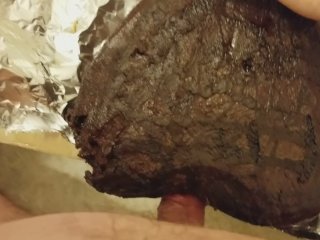 Romancing My Chocolate Heart-Shaped Booty Cake For VDay2018