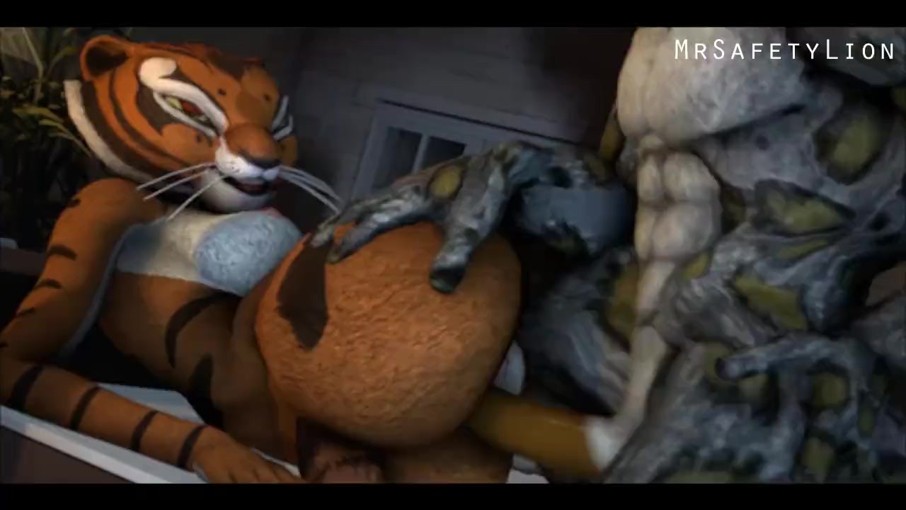 Kung fu panda tiger porn
