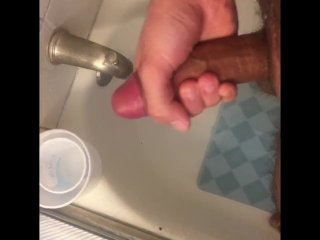 big dick, mexican teen, big brown cock, solo male