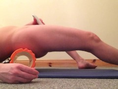 Playing with Foam Roller
