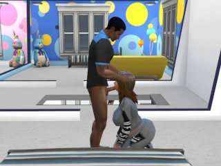 sims 4, wicked woohoo, 3d, interracial