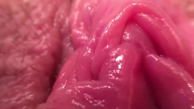 Close Up Tight Wet Pussy