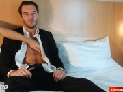Preview 5 of Stefan Handsome hetero male gets wanked his cock in spite of him