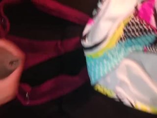 Jerking Off and_Cumming to My Wife's Dirty Panties